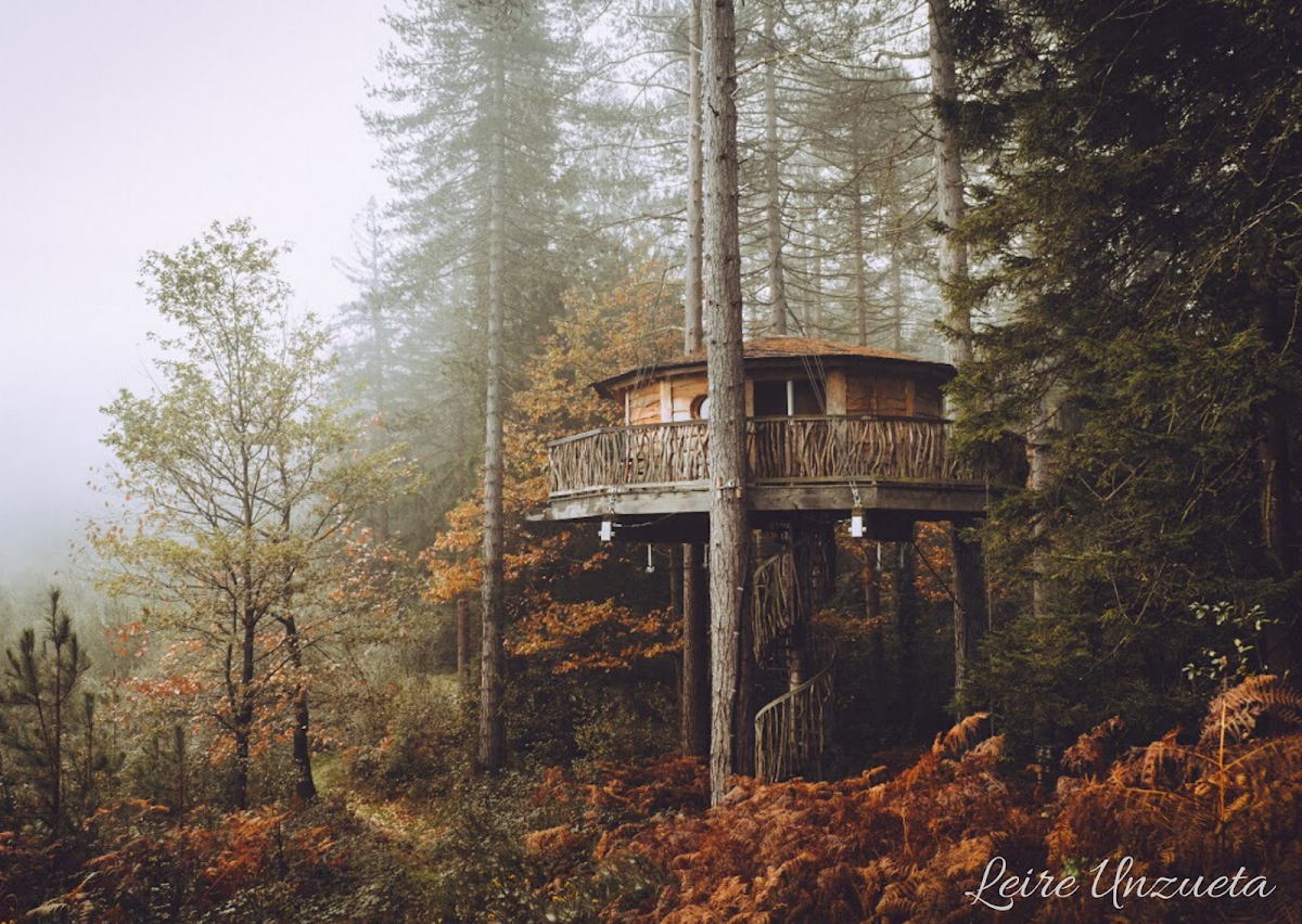 Cabañas en los árboles, Zuhaitz-etxeak