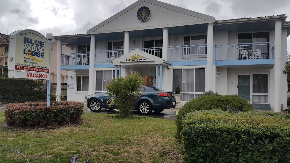 The Blue and White Lodge